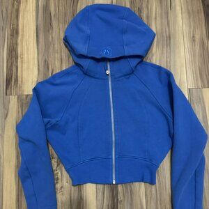 Lululemon Scuba Full-Zip Cropped Hoodie